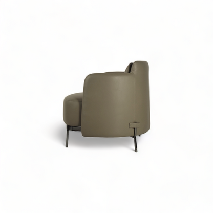 Fauteuil Darby taupe foncé