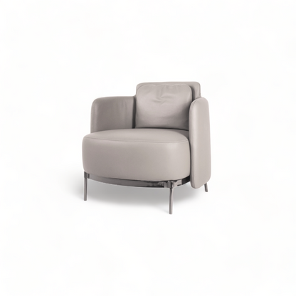 Fauteuil Darby gris clair