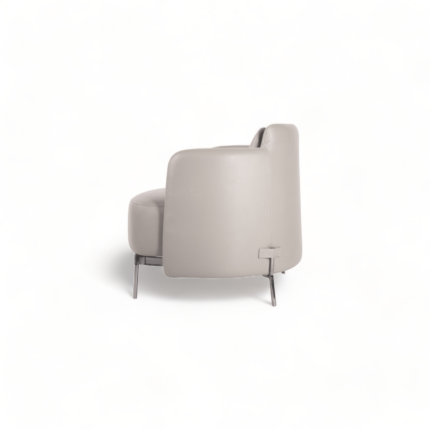 Fauteuil Darby gris clair