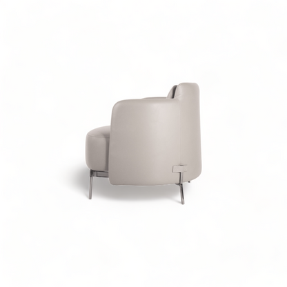 Fauteuil Darby gris clair
