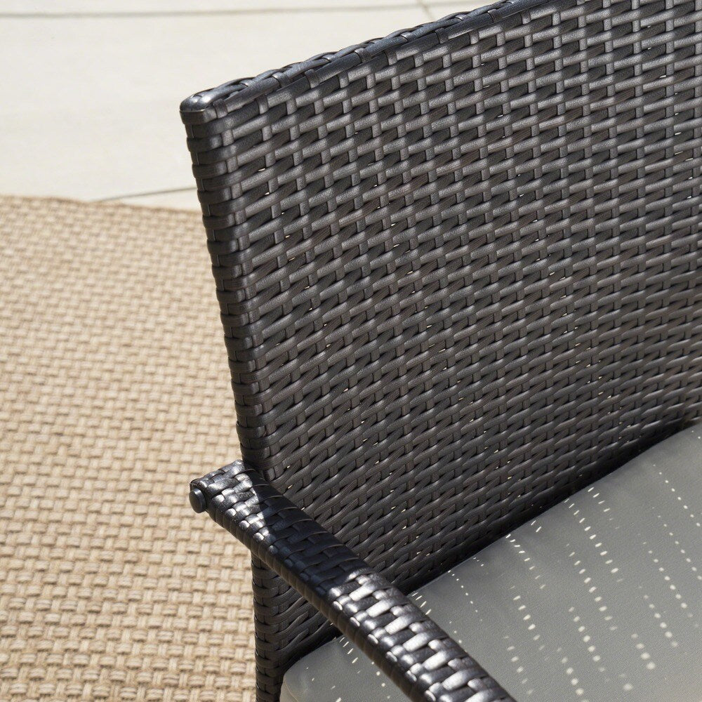 Palermo 6-piece Aluminum Wicker Dining Set by Christopher Knight Home