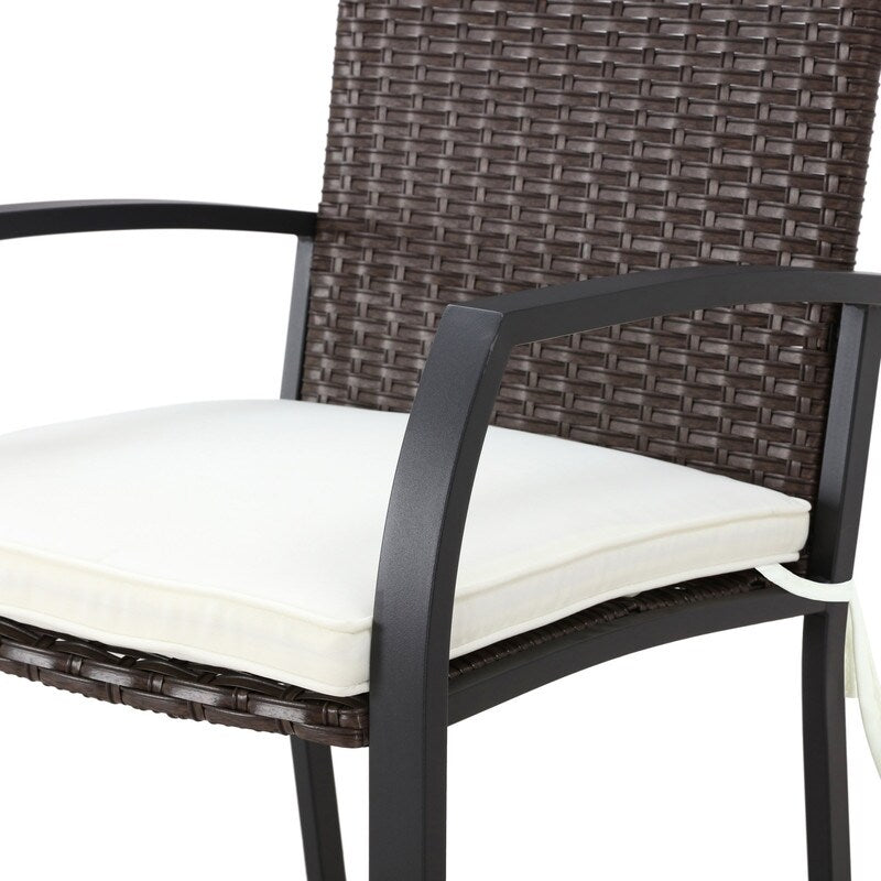 Patio Festival 4-Person Outdoor 45.3'' Round Bar Height Dining Set