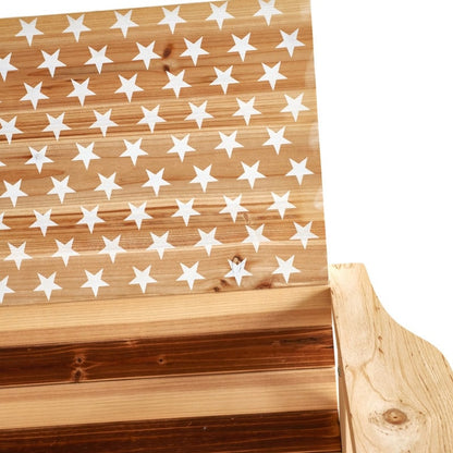 Patio Festival Stars & Stripes Wood 4-Person Seating Group