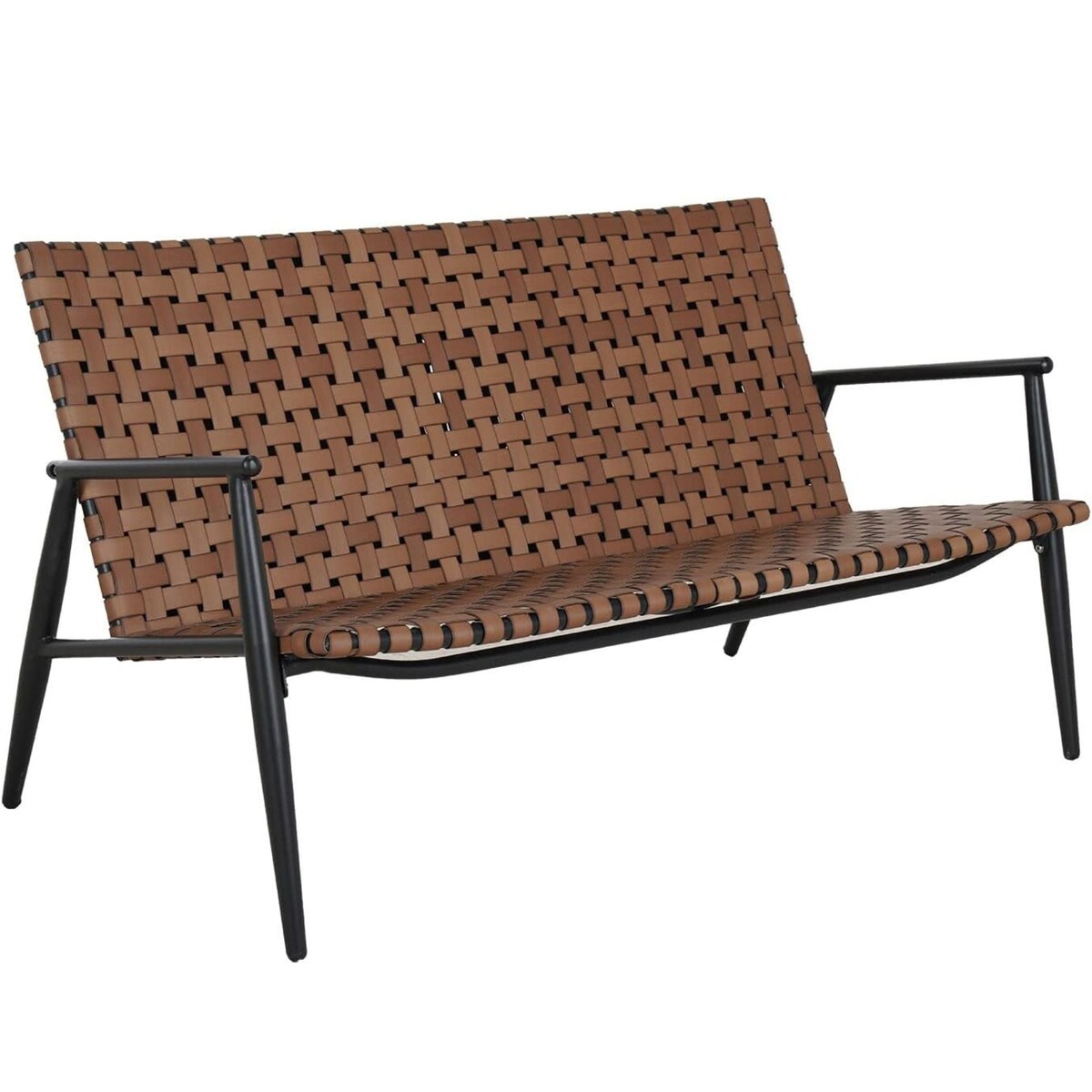 Patio Wicker Rattan Adirondack Chairs And Table Set