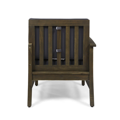 Perla Outdoor Acacia Wood 9-piece Sofa Set by Christopher Knight Home