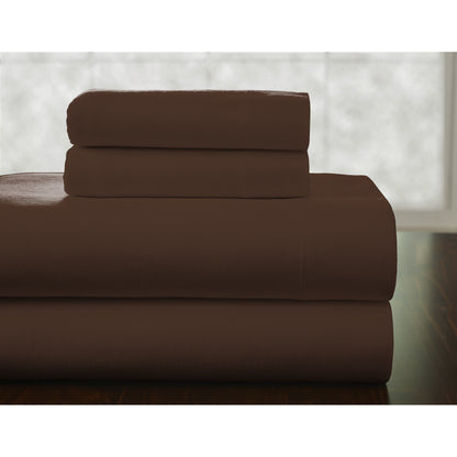 Pointehaven Superior Weight Cotton Deep Pocket Flannel Bed Sheet Set