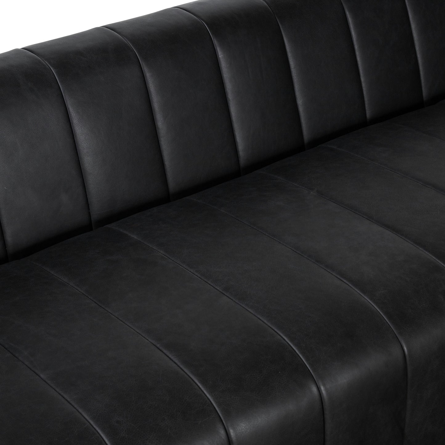 Poly & Bark Canale Sofa - Full Grain Genuine Italian Leather