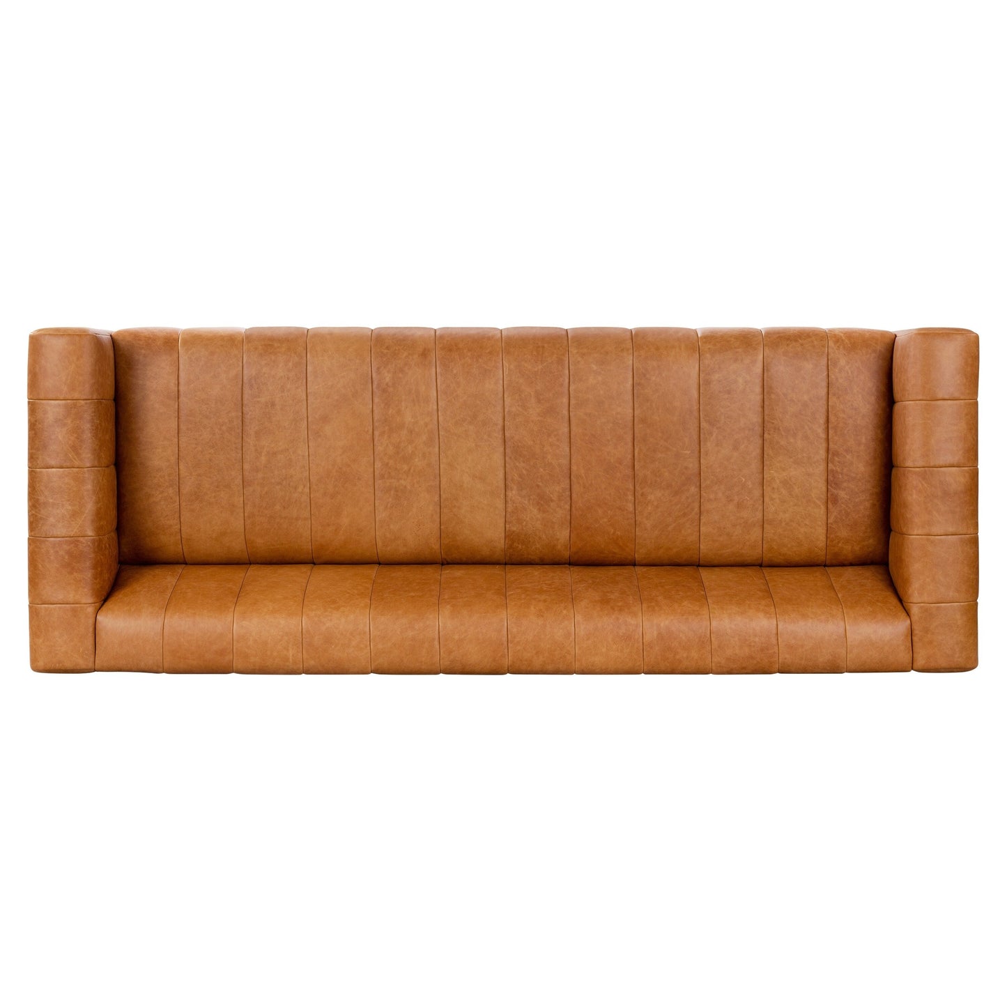 Poly & Bark Canale Sofa - Full Grain Genuine Italian Leather