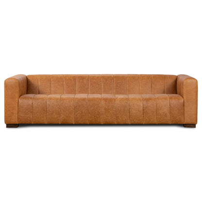 Poly & Bark Canale Sofa - Full Grain Genuine Italian Leather