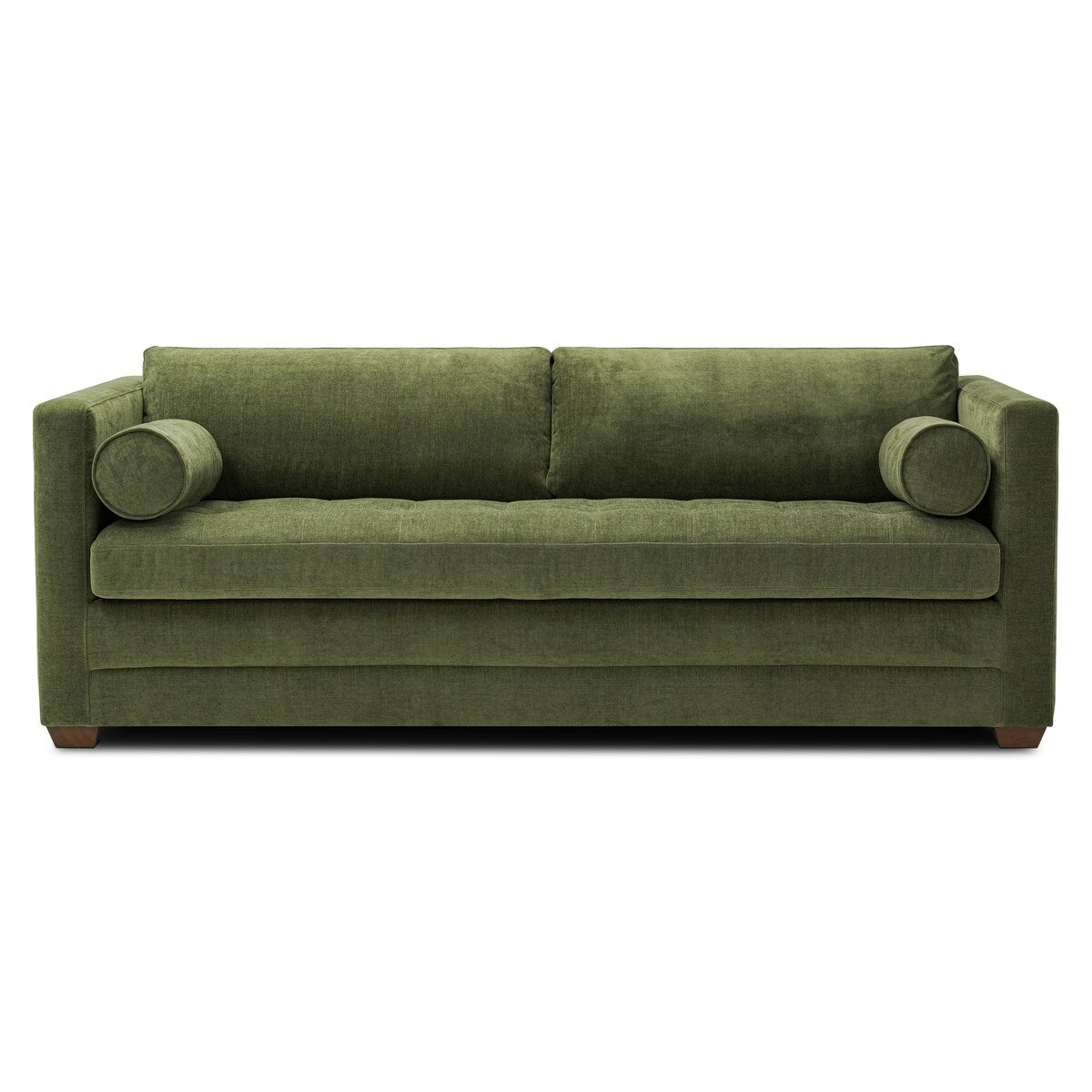 Poly and Bark Napa 82 Pull-Out Sofa Bed in Distressed Green