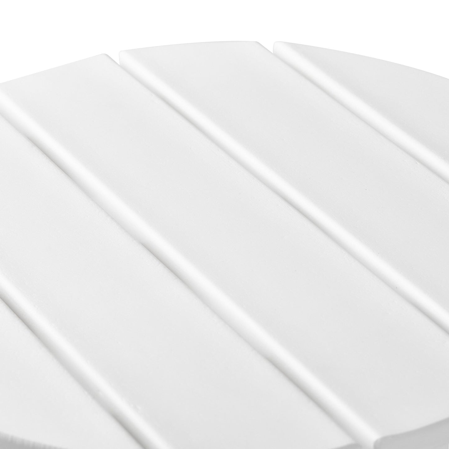 Polytrends Altura Eco-friendly All Weather Round 18 Side Table