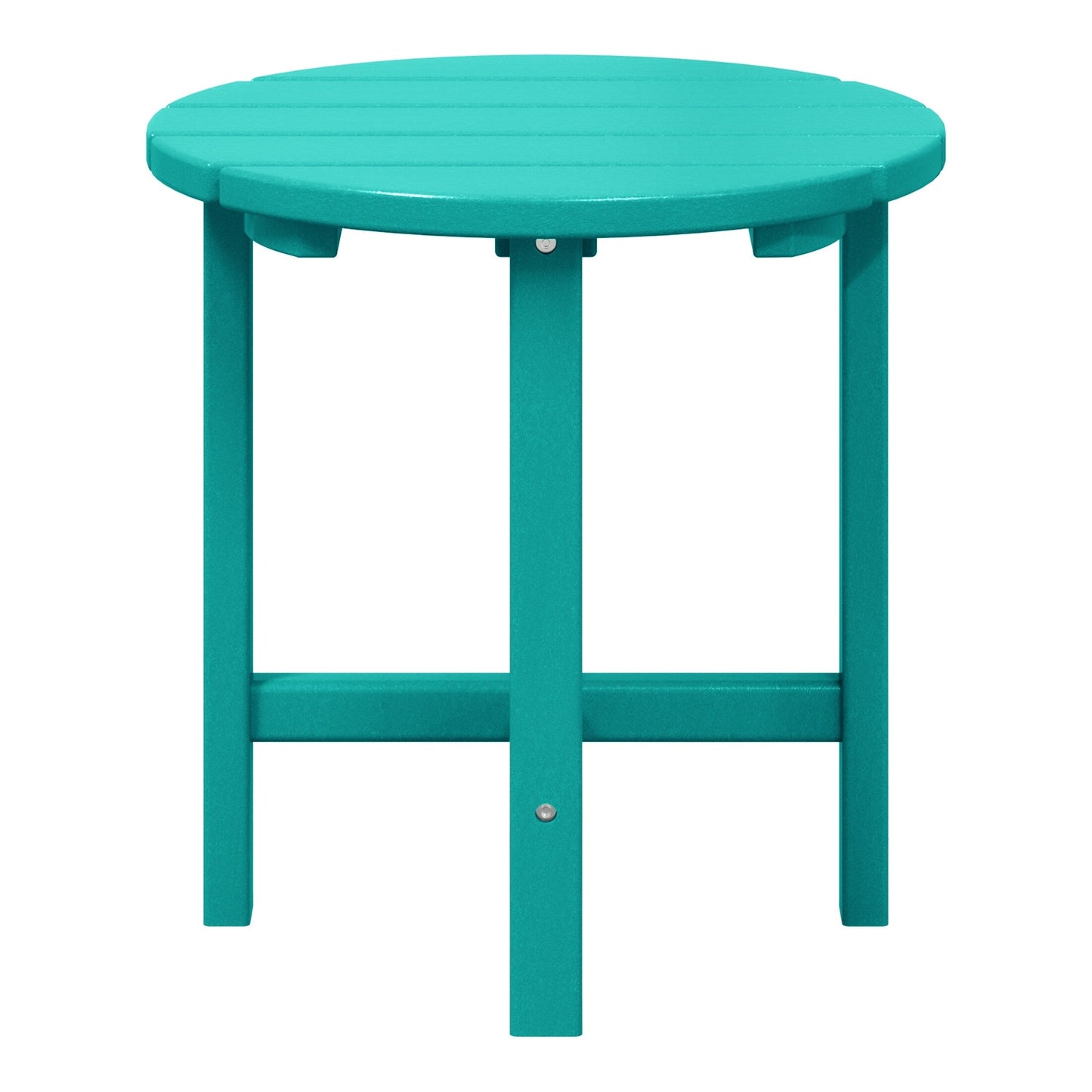 Polytrends Altura Eco-friendly All Weather Round 18 Side Table