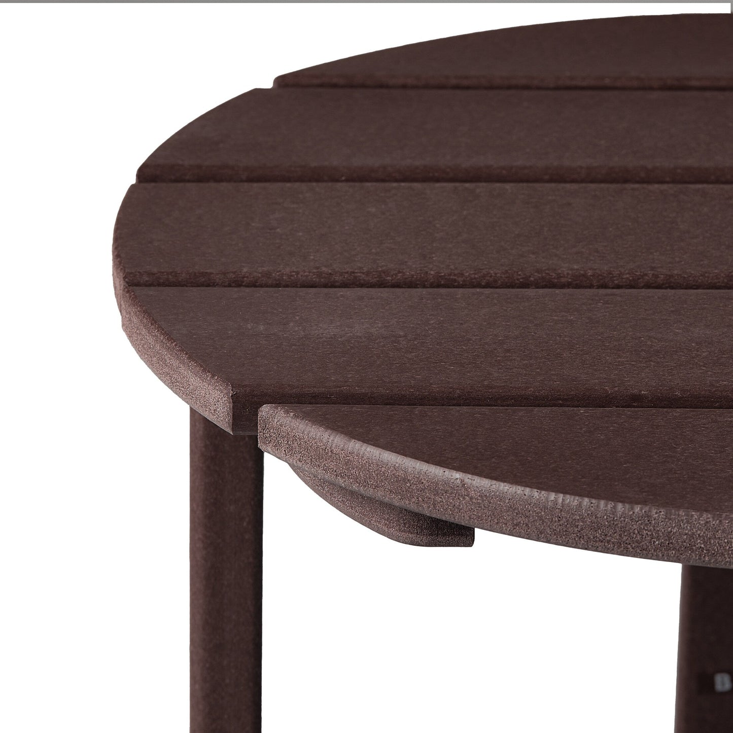 Polytrends Altura Eco-friendly All Weather Round 18 Side Table