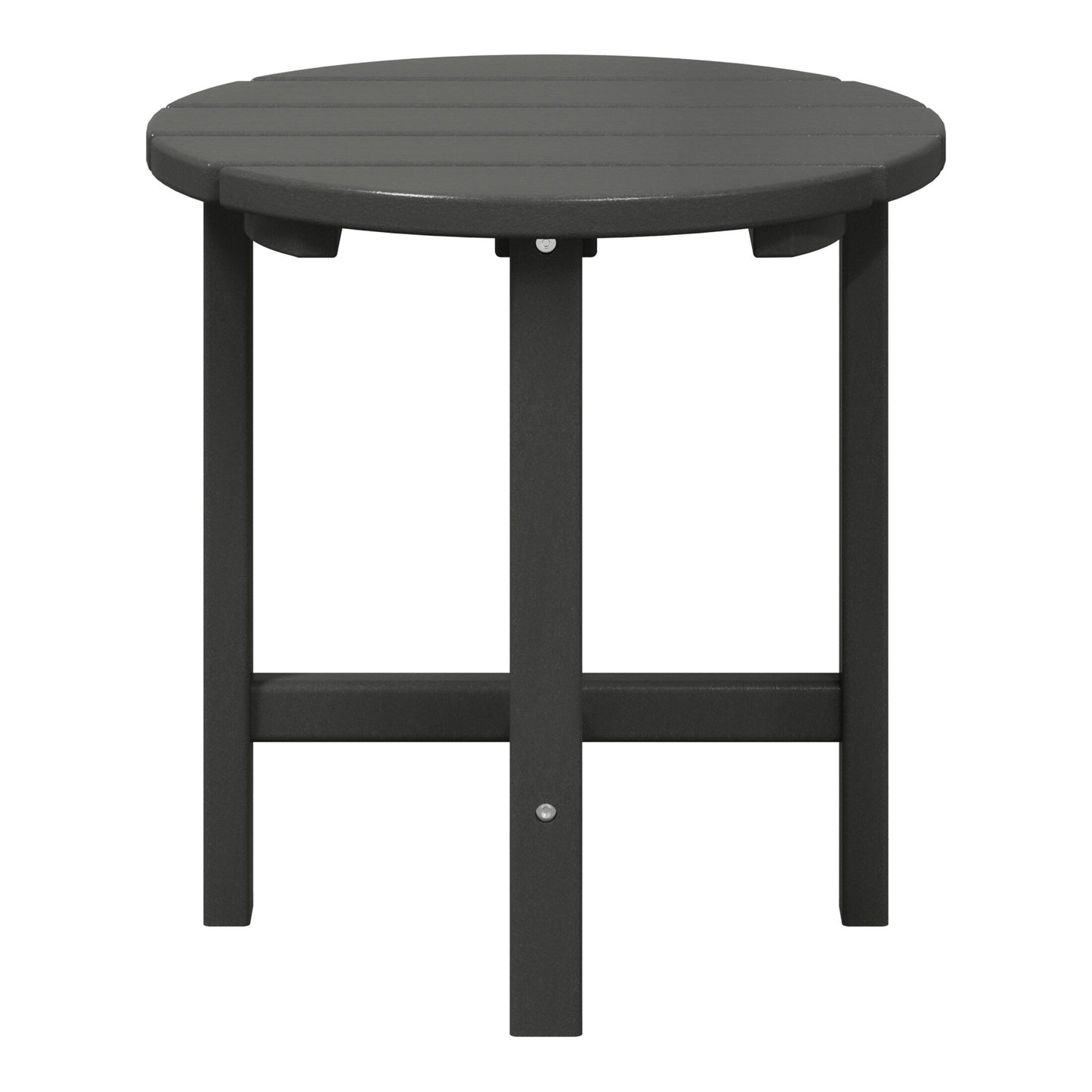 Polytrends Altura Eco-friendly All Weather Round 18 Side Table