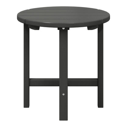Polytrends Altura Eco-friendly All Weather Round 18 Side Table