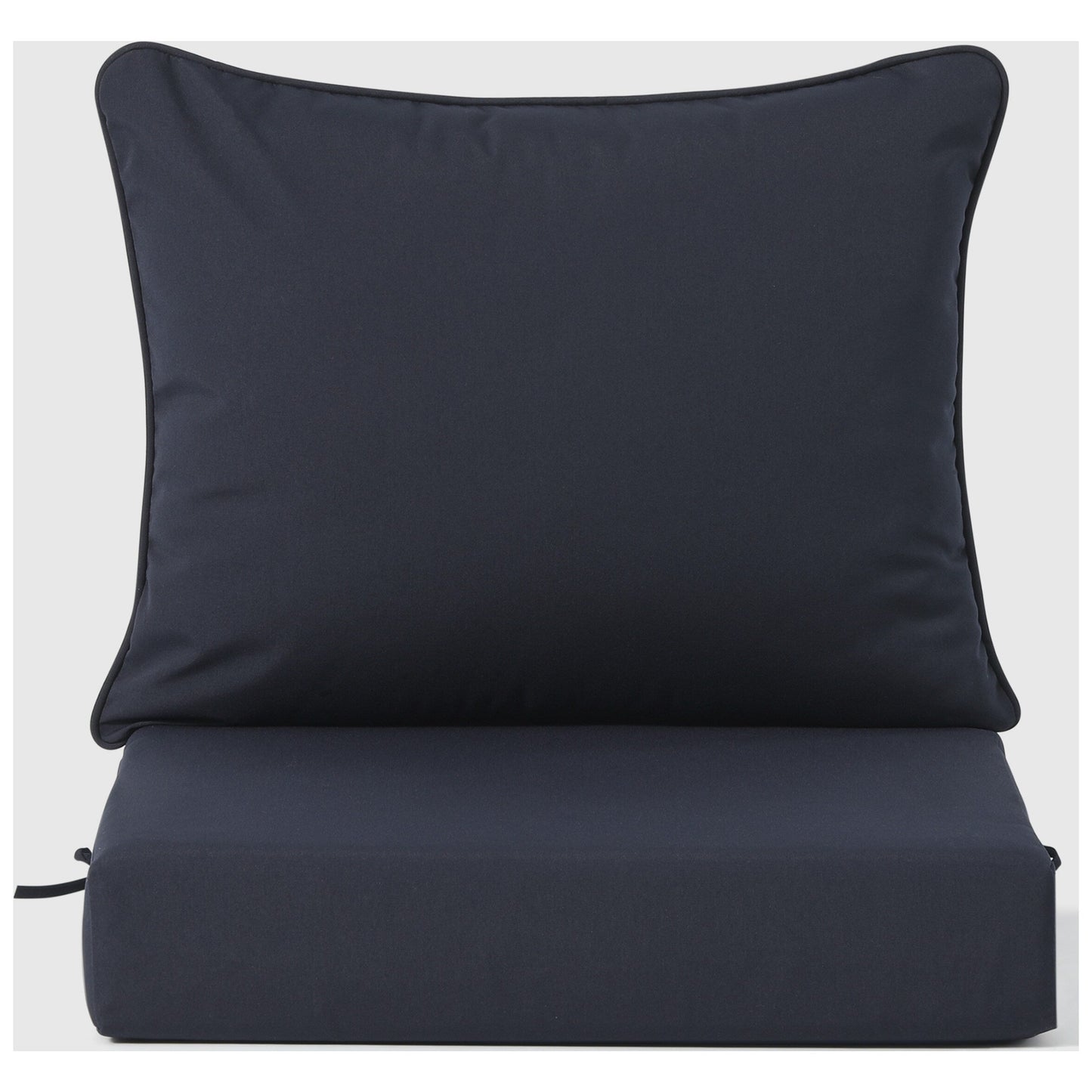 Polytrends Birchwood All Weather HDPE Outdoor Patio Navy Blue Deep Seating Conversation Set (5-Piece Set)
