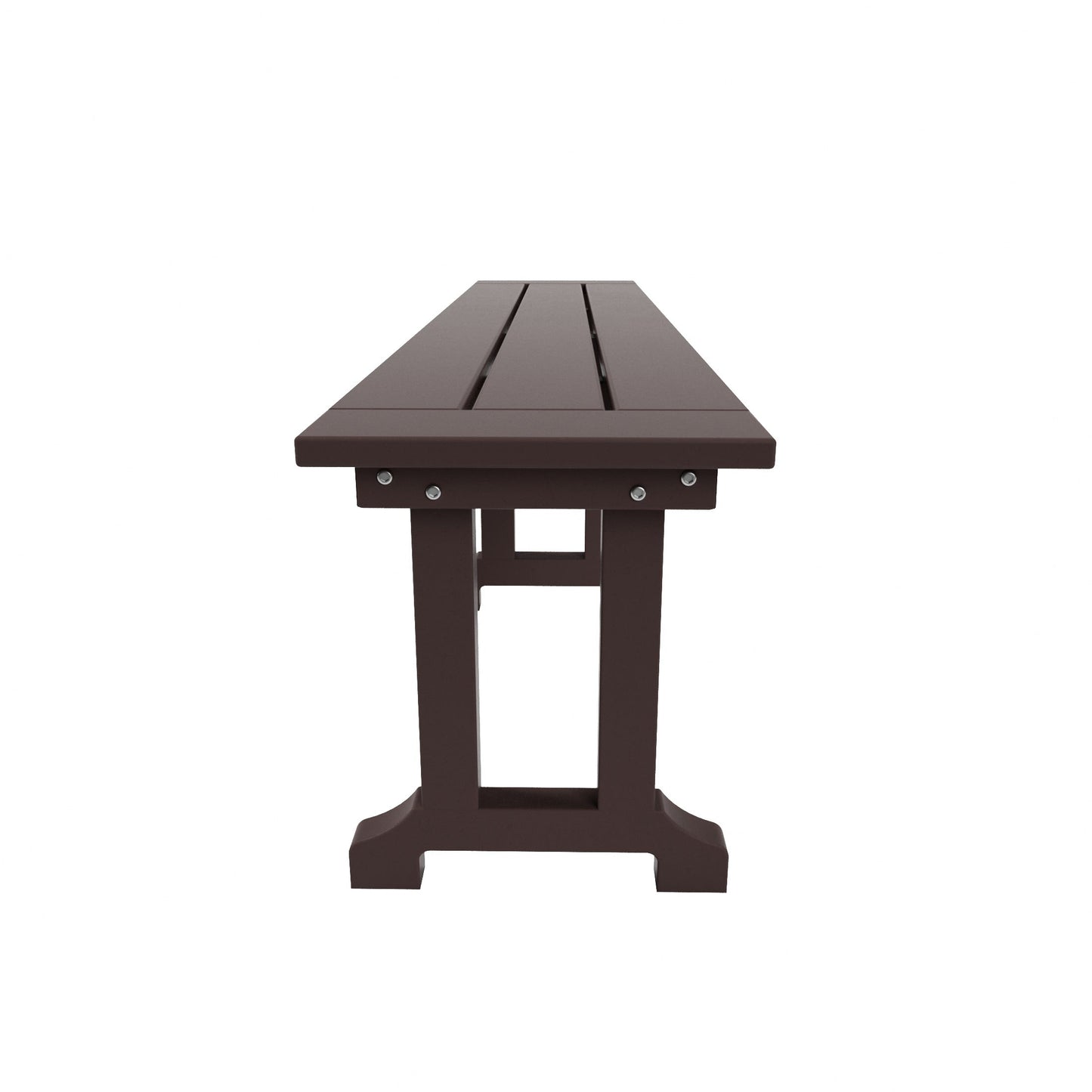 Polytrends Laguna 6-Piece Outdoor Patio Rectangle Table Garden Arm Chair Dining Set With Bench