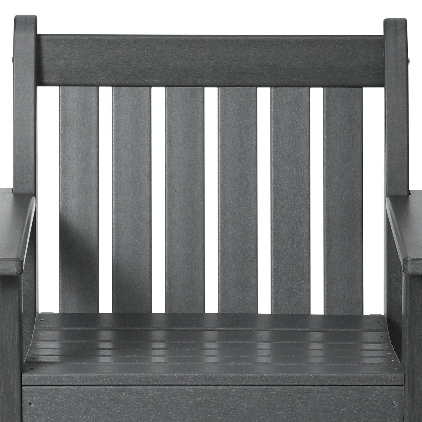 Polytrends Laguna 6-Piece Outdoor Patio Rectangle Table Garden Arm Chair Dining Set With Bench