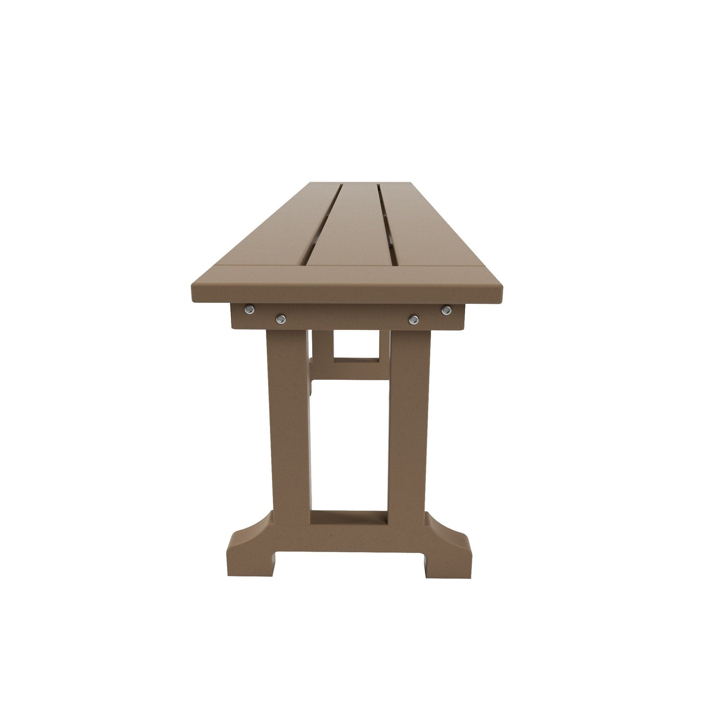 Polytrends Laguna 6-Piece Outdoor Patio Rectangle Table Garden Arm Chair Dining Set With Bench