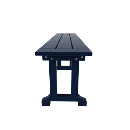 Polytrends Laguna 6-Piece Outdoor Patio Rectangle Table Garden Arm Chair Dining Set With Bench