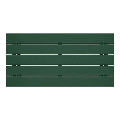Polytrends Laguna Hdpe All Weather Outdoor Patio Rectangular Coffee Table