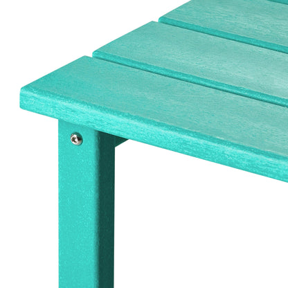 Polytrends Laguna Hdpe All Weather Outdoor Patio Square Side Table