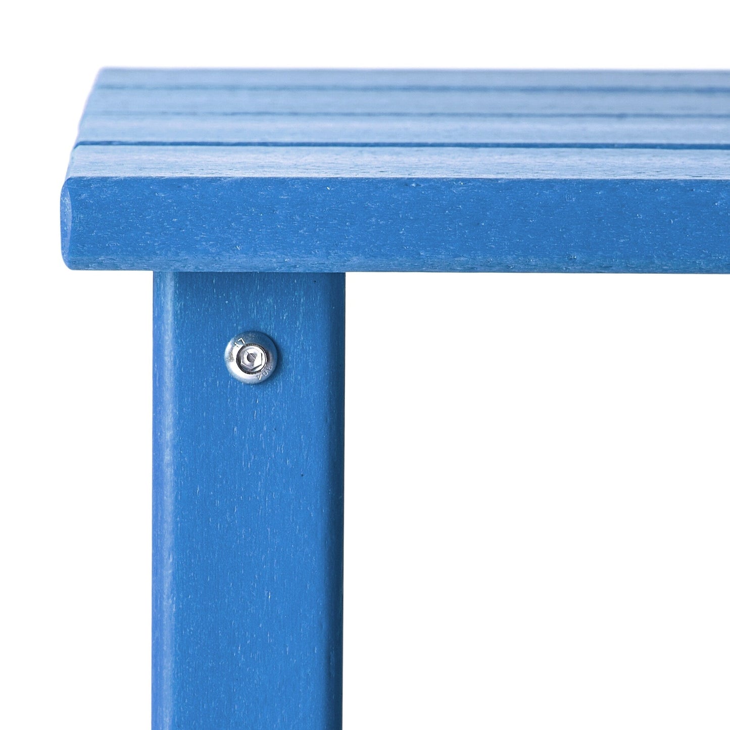 Polytrends Laguna Hdpe All Weather Outdoor Patio Square Side Table