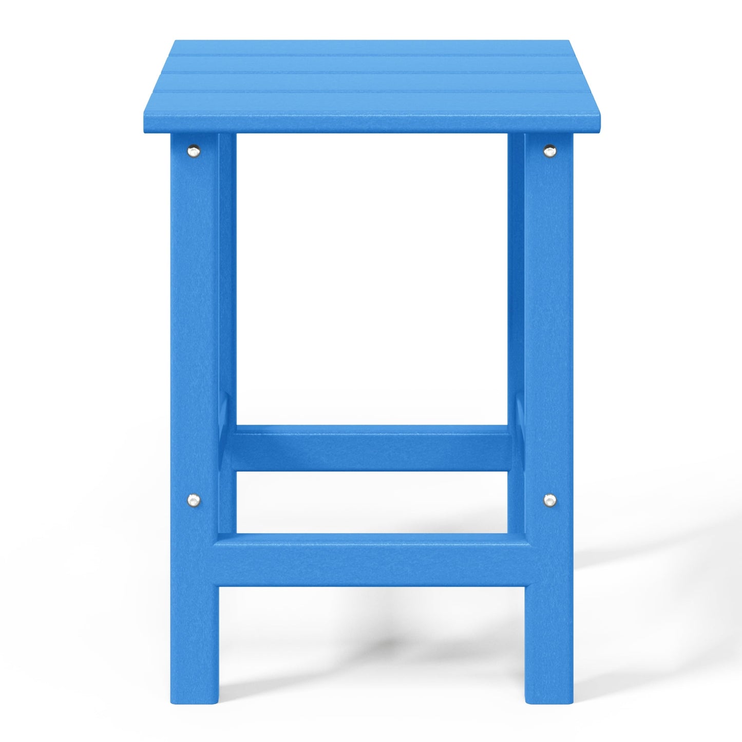 Polytrends Laguna Hdpe All Weather Outdoor Patio Square Side Table