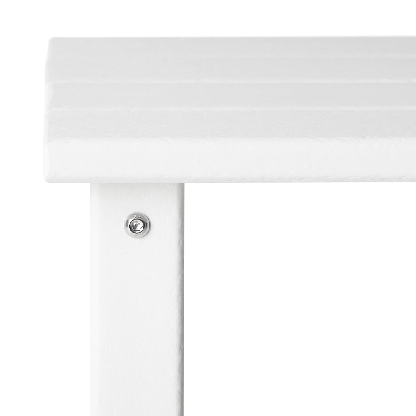 Polytrends Laguna Hdpe All Weather Outdoor Patio Square Side Table