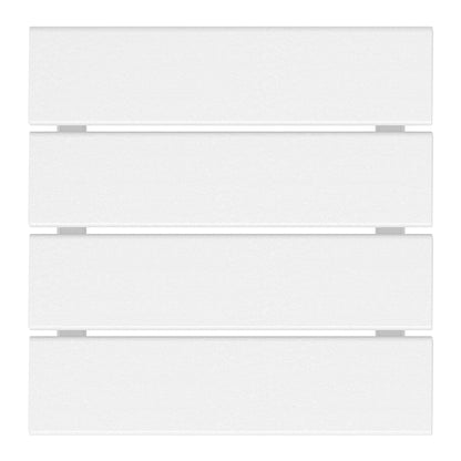 Polytrends Laguna Hdpe All Weather Outdoor Patio Square Side Table