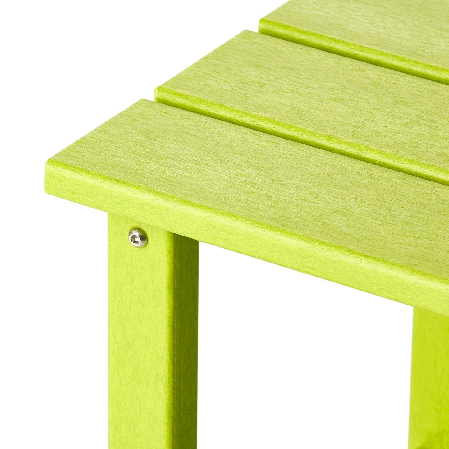 Polytrends Laguna Hdpe All Weather Outdoor Patio Square Side Table