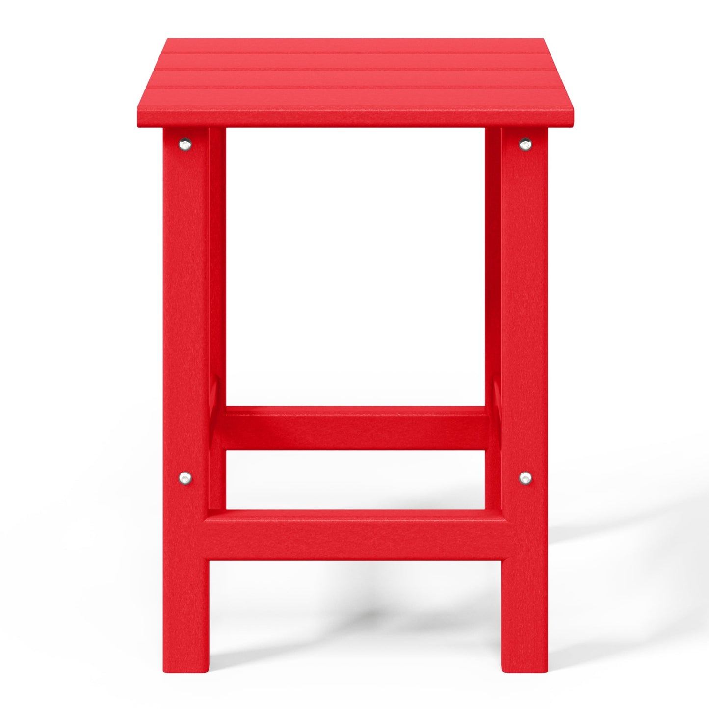 Polytrends Laguna Hdpe All Weather Outdoor Patio Square Side Table