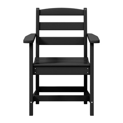 Polytrends Shoreside 6-Piece Arm Chair Dining Set With Bench