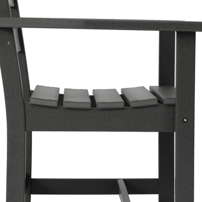 Polytrends Shoreside 6-Piece Arm Chair Dining Set With Bench