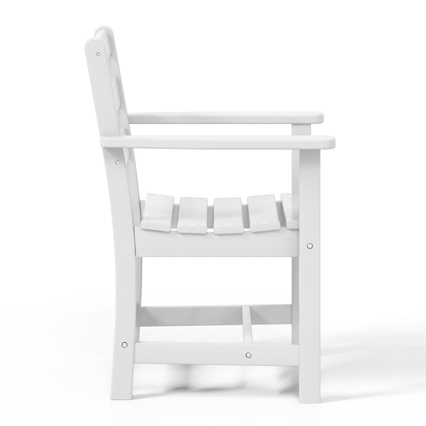 Polytrends Shoreside 6-Piece Arm Chair Dining Set With Bench