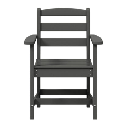 Polytrends Shoreside 6-Piece Arm Chair Dining Set With Bench