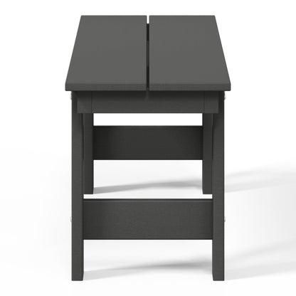 Polytrends Shoreside 6-Piece Side Chair Dining Set With Bench