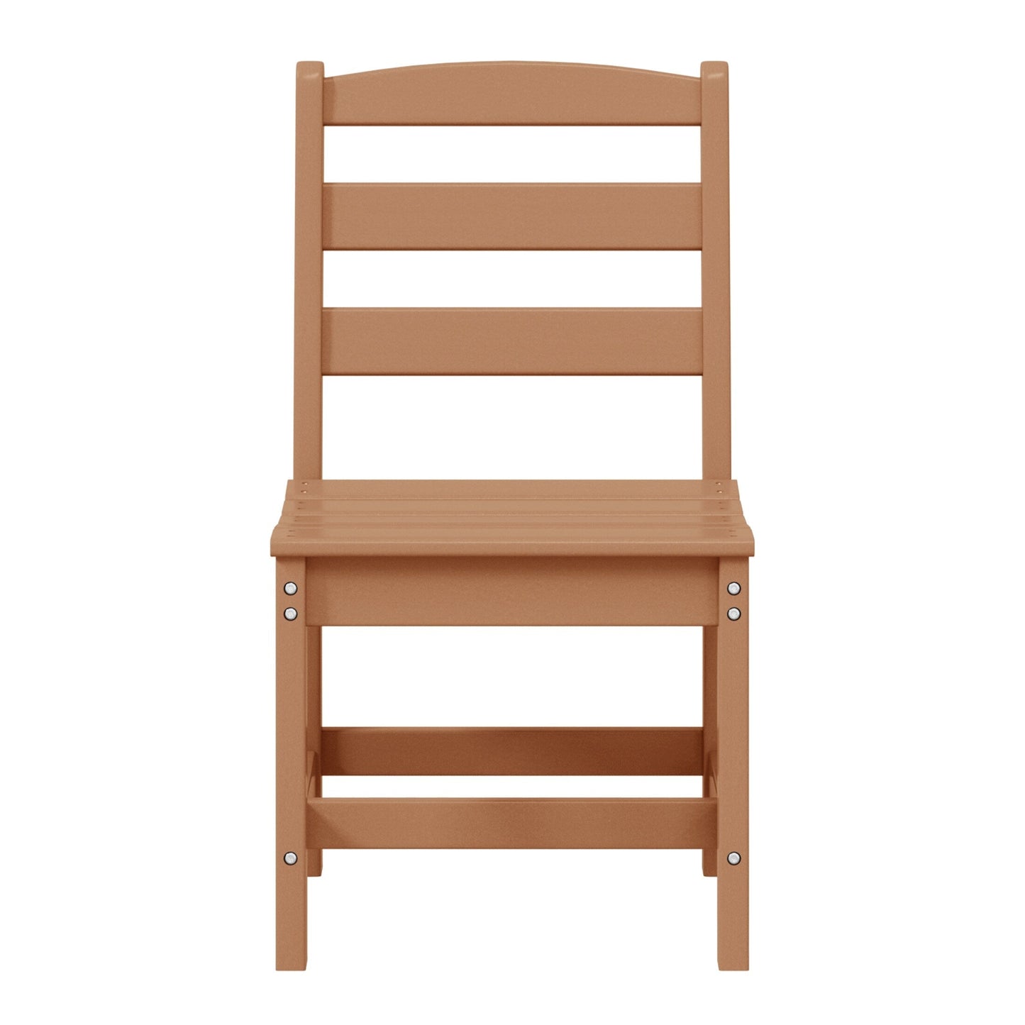 Polytrends Shoreside 6-Piece Side Chair Dining Set With Bench