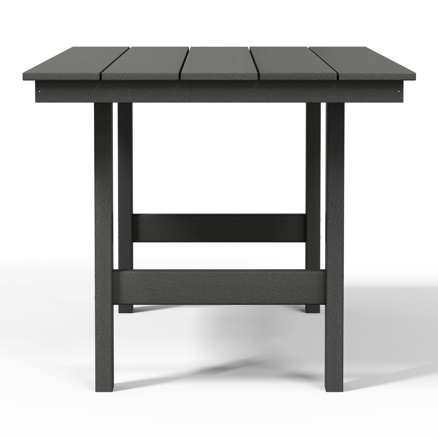 Polytrends Shoreside 6-Piece Side Chair Dining Set With Bench