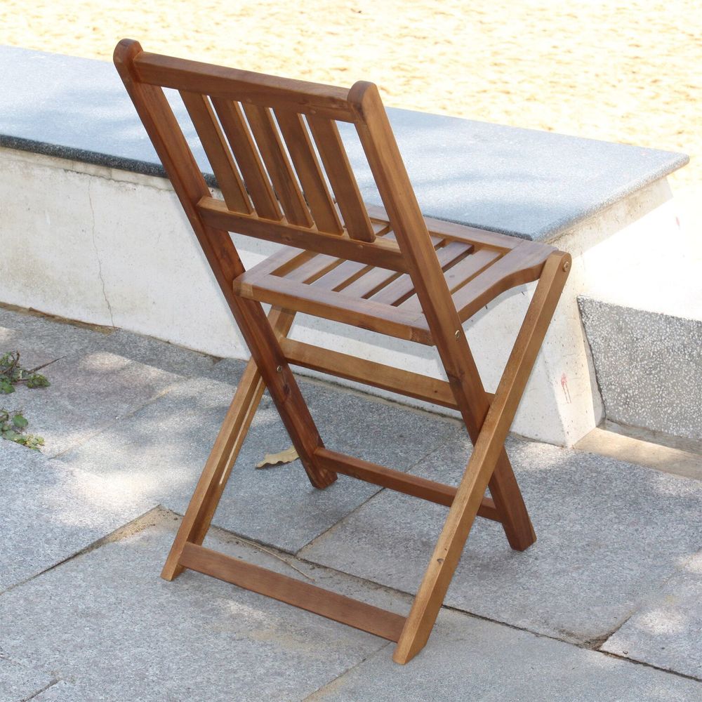 Silverton Acacia Hardwood Outdoor Bistro Set by Havenside Home