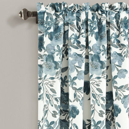 Porch & Den Elcaro Floral Room Darkening Curtain Panel Pair