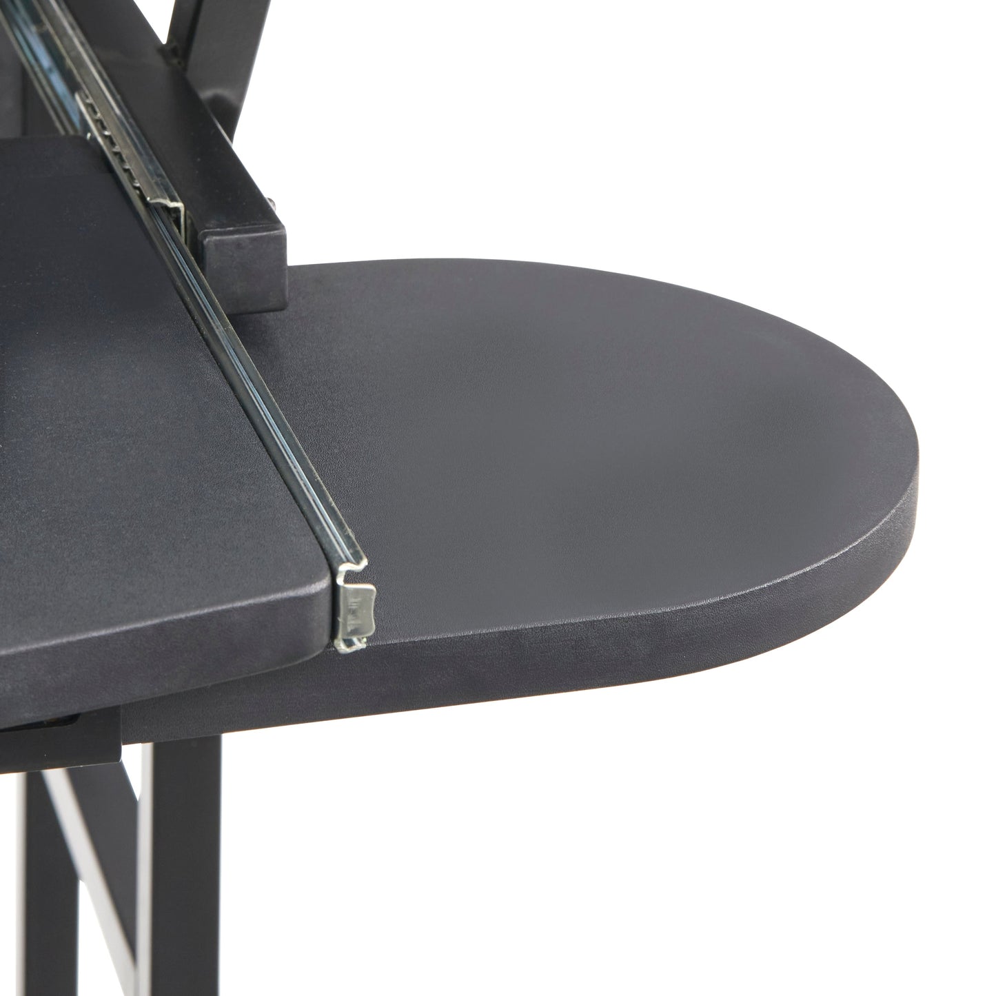 Porch & Den Florica Rolling Computer Desk Cart