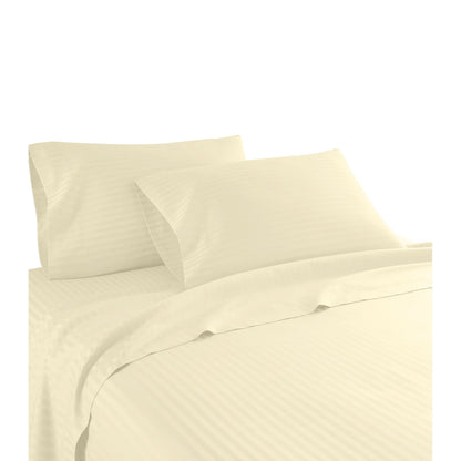 Home Sweet Home Dream Striped 1200 TC Egyptian Cotton Deep Pocket Bed Sheet Set