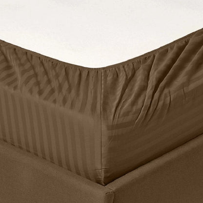 Home Sweet Home Dream Striped 1200 TC Egyptian Cotton Deep Pocket Bed Sheet Set
