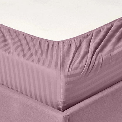 Home Sweet Home Dream Striped 1200 TC Egyptian Cotton Deep Pocket Bed Sheet Set