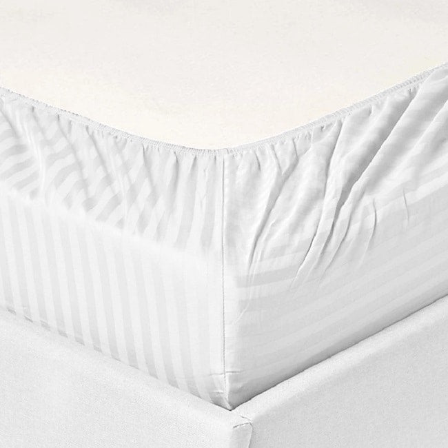 Home Sweet Home Dream Striped 1200 TC Egyptian Cotton Deep Pocket Bed Sheet Set