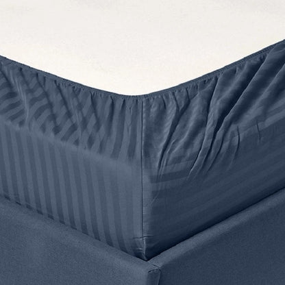 Home Sweet Home Dream Striped 1200 TC Egyptian Cotton Deep Pocket Bed Sheet Set