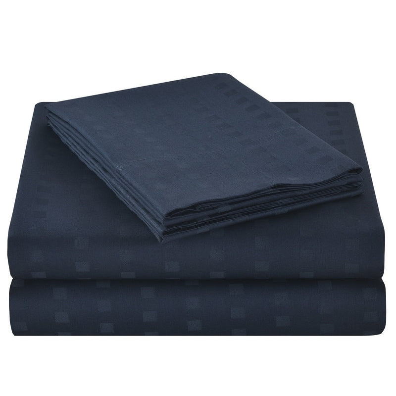 Home Sweet Home Dream Striped 1200 TC Egyptian Cotton Deep Pocket Bed Sheet Set