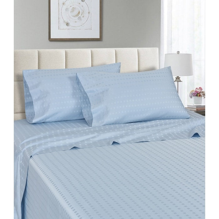 Home Sweet Home Dream Striped 1200 TC Egyptian Cotton Deep Pocket Bed Sheet Set