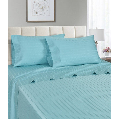Home Sweet Home Dream Striped 1200 TC Egyptian Cotton Deep Pocket Bed Sheet Set